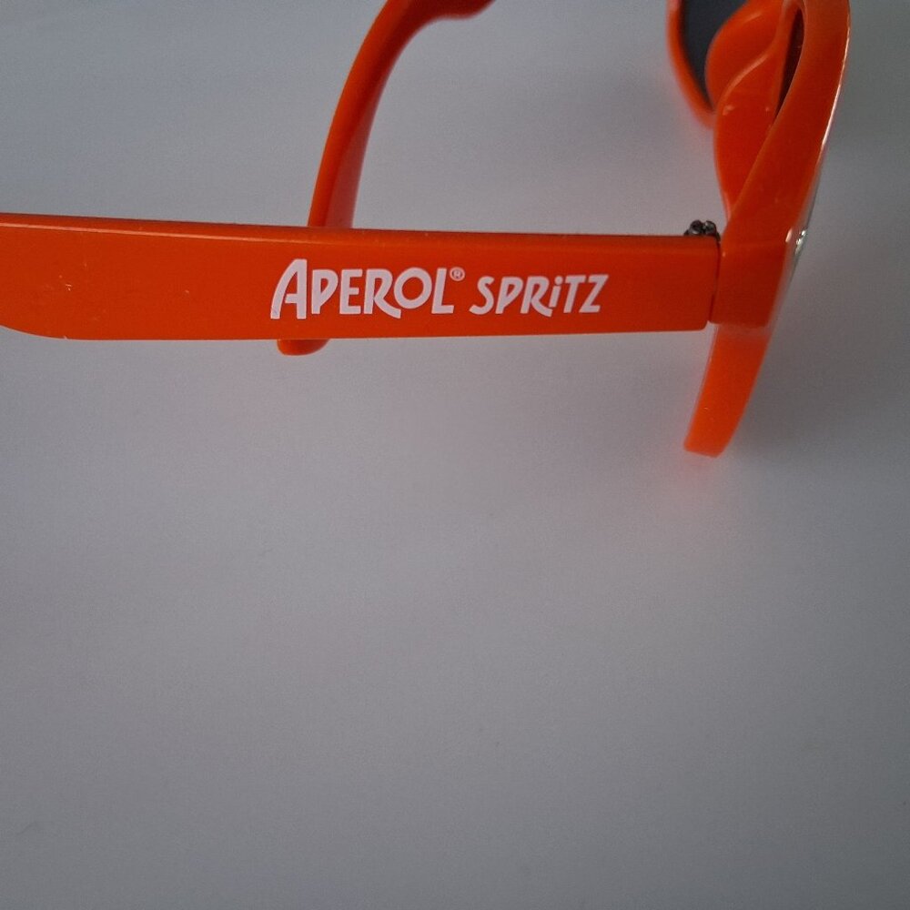 APEROL SPRITZ PROMOTIONAL SUNGLASSES ORANGE NWOT - Picture 3 of 5